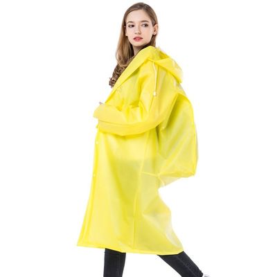 Για άνδρες και για γυναίκες βροχών διαφανής με κουκούλα τσάντα Opp παλτών ελαφριά που συσκευάζεται