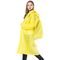 Για άνδρες και για γυναίκες βροχών διαφανής με κουκούλα τσάντα Opp παλτών ελαφριά που συσκευάζεται