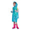 Διαφανές αδιάβροχο 0.25mm παιδιών ODM σαφές σακάκι βροχής πάχους με την κουκούλα