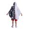 Φορητό αδιάβροχο ελαφρύ Poncho αδιάβροχων πολυεστέρα υλικό με κουκούλα για τον ενήλικο