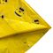 αδιάβροχο Poncho πάχους 0.15mm με τα μανίκια Multiapplication κίτρινο