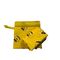 αδιάβροχο Poncho πάχους 0.15mm με τα μανίκια Multiapplication κίτρινο